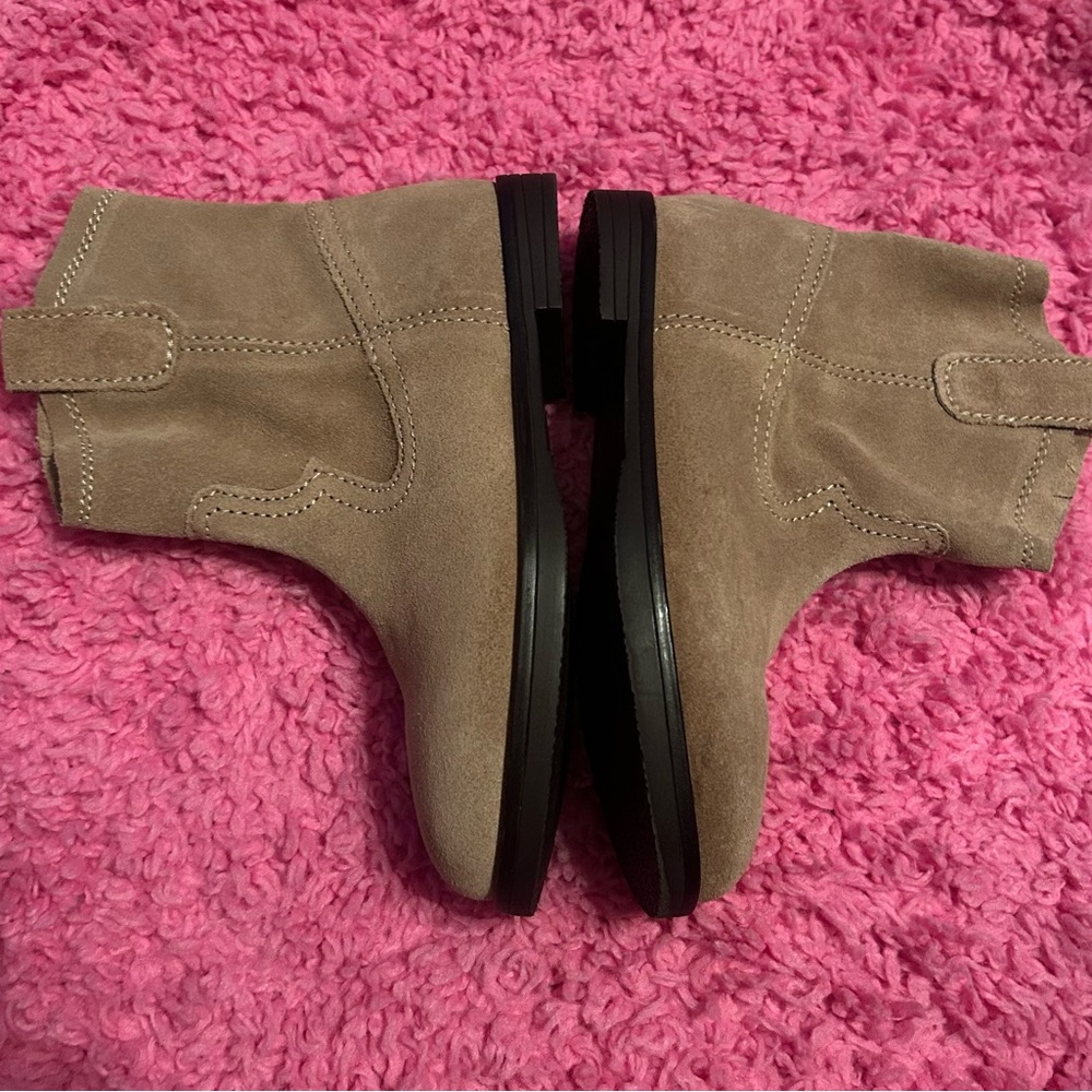 Tan Zara booties